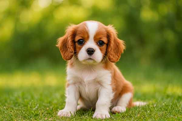 A lovely Cavalier King Charles Spaniel