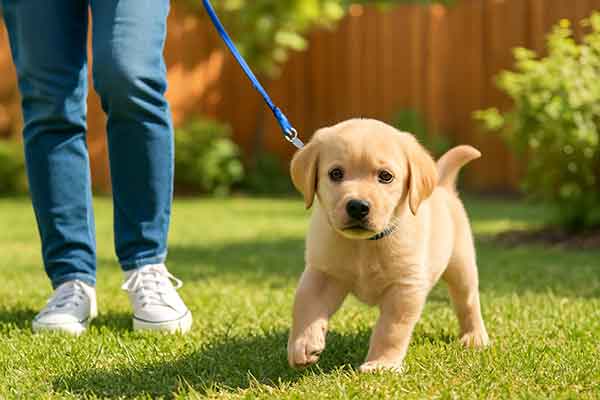take my puppy outside