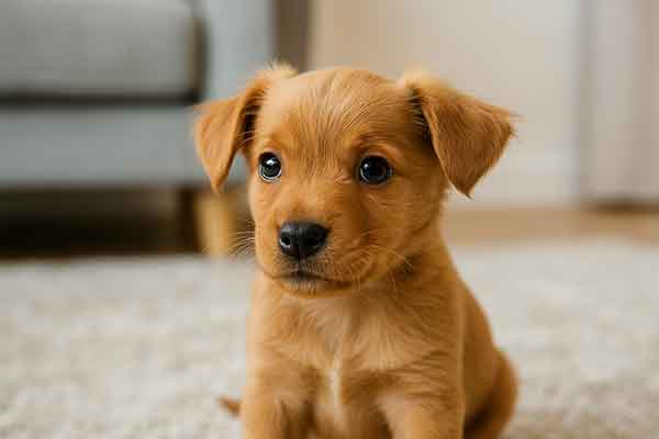 when do puppies begin to hear