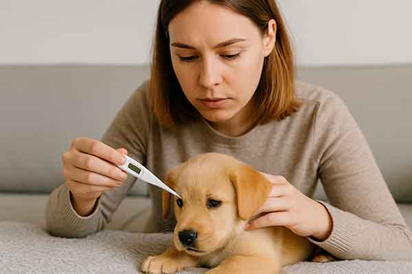Checking Your Puppy's Temperature